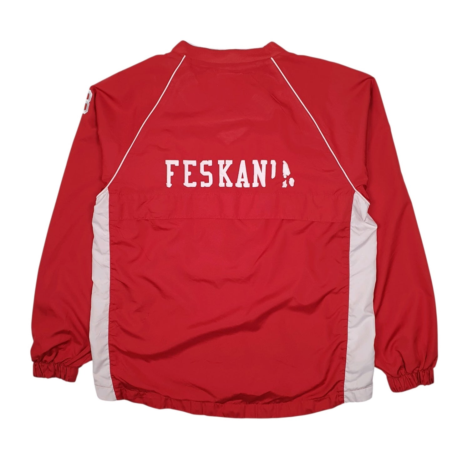 Mens Red Unbranded Pohatcong Minors Baseball  Coat