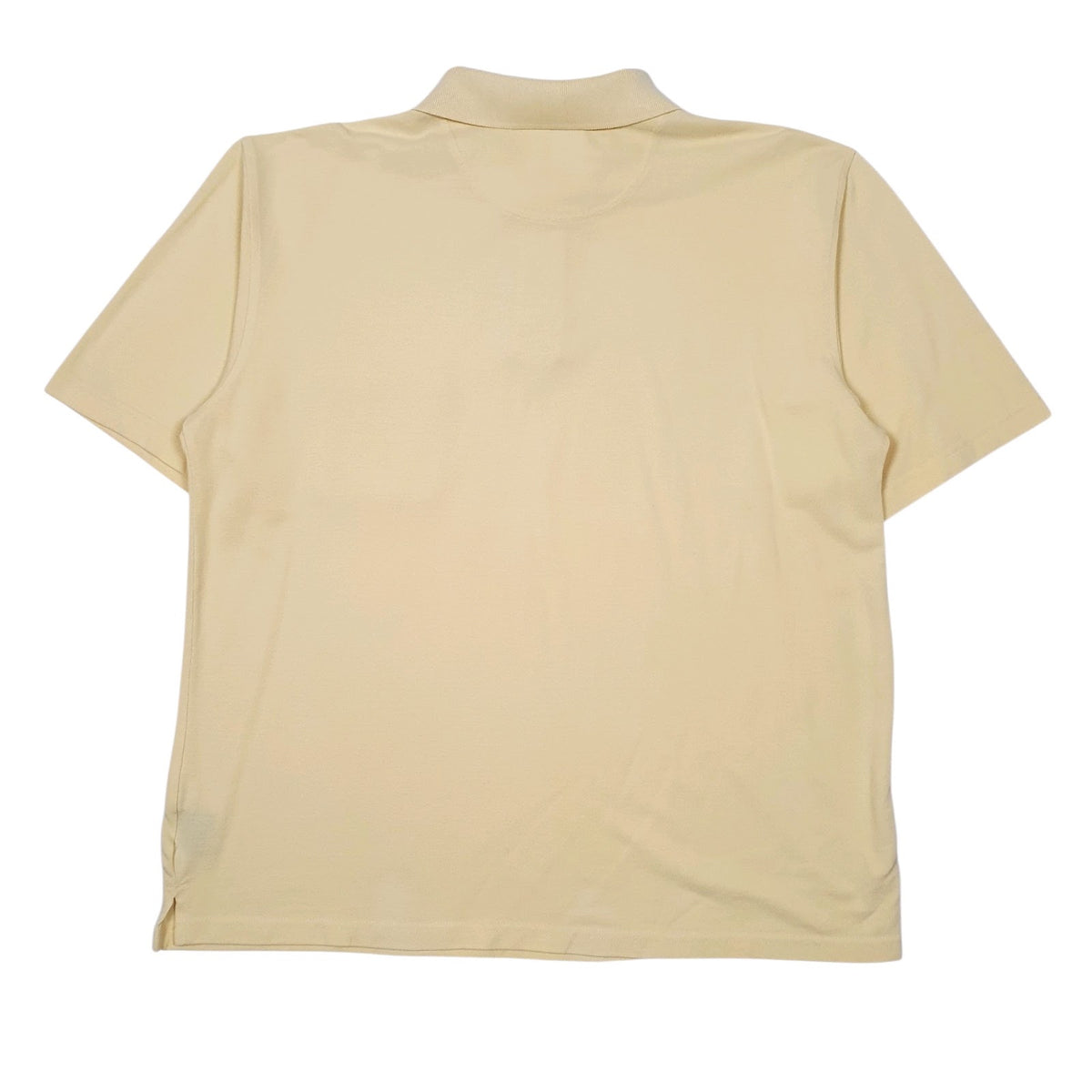 Mens Yellow Puritan   Polo Shirt