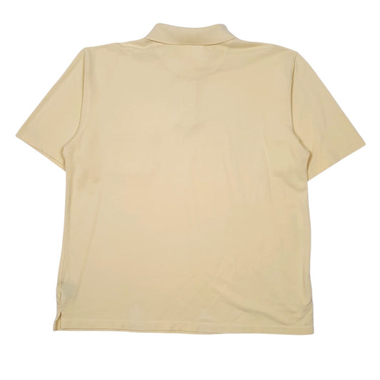Mens Yellow Puritan   Polo Shirt
