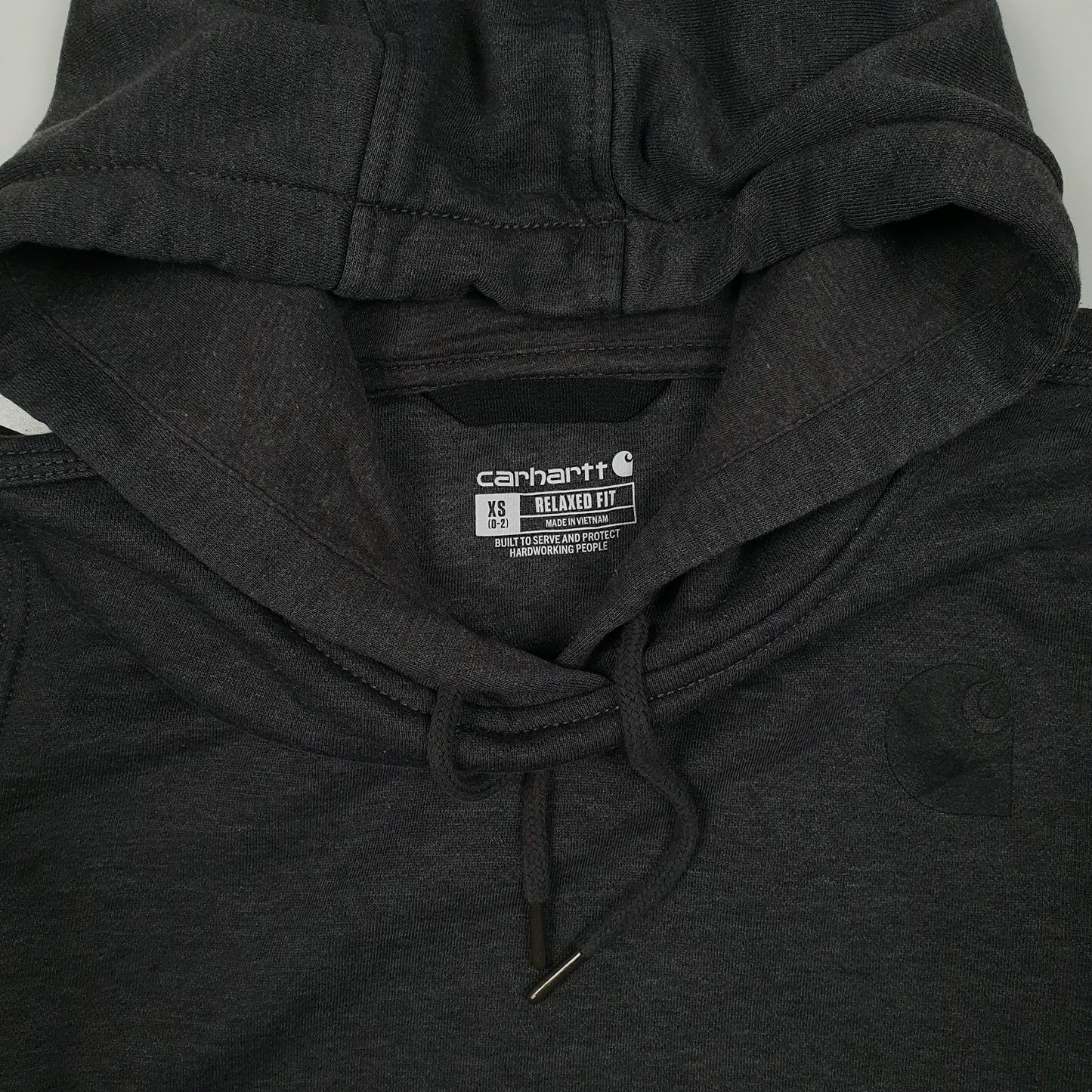 Womens Grey Carhartt  Hoodie Jumper