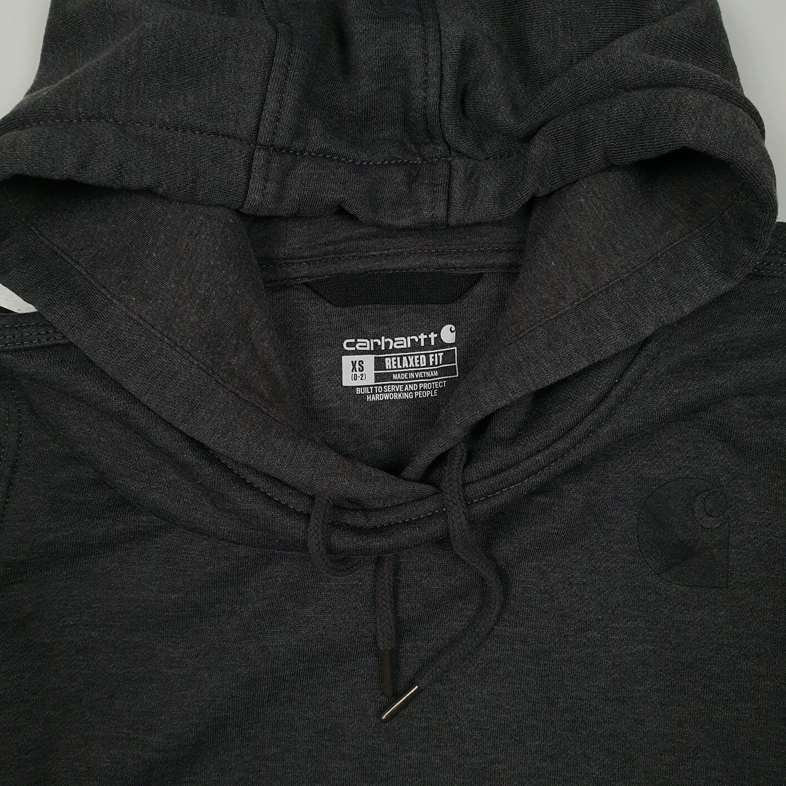 Womens Grey Carhartt  Hoodie Jumper