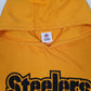 Mens Yellow NFL Pittsburgh Steelers Hoodie Jumper