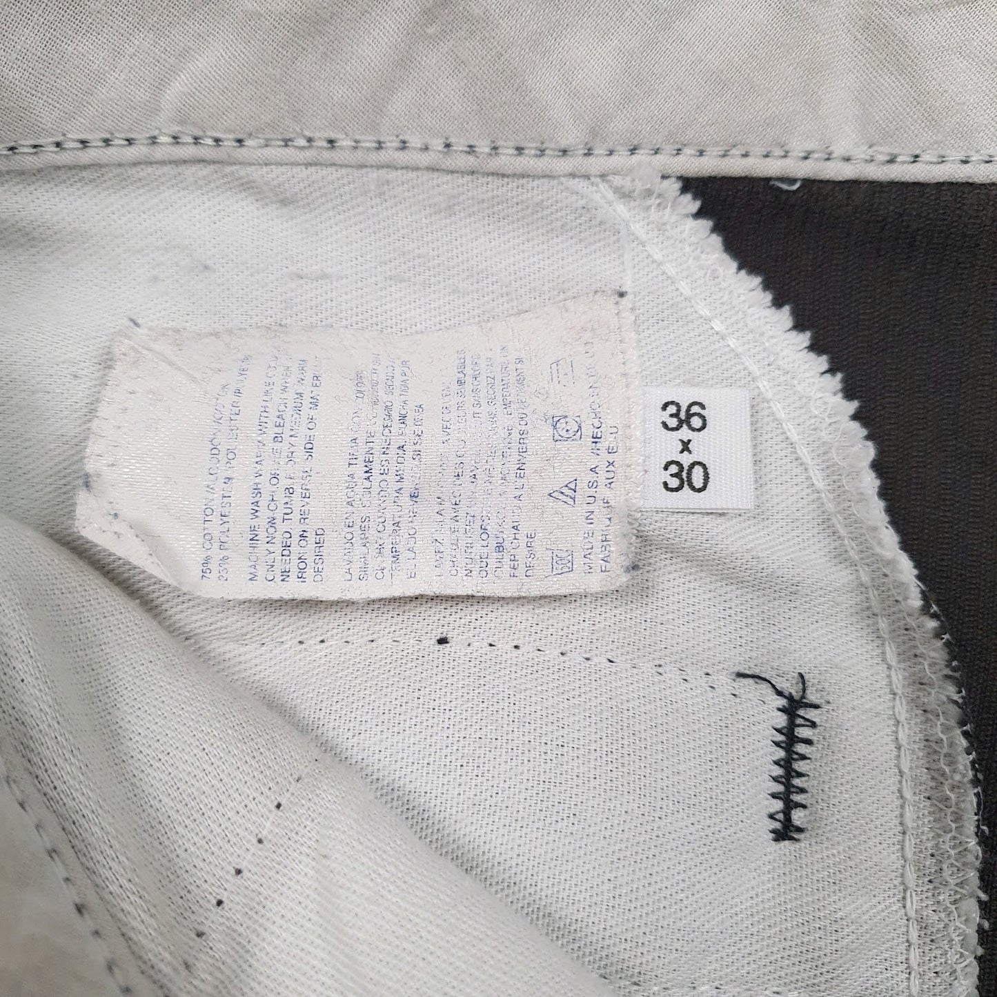 Mens Black Dickies Vintage 90s  Trousers