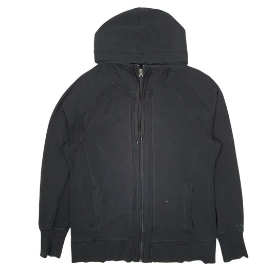 Womens Black Champion Hoodie Full Zip Jumper
