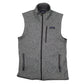 Mens Grey Patagonia Better Sweater Vest Gilet Jumper