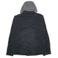 Mens Black Levis Sherpa Lined  Coat
