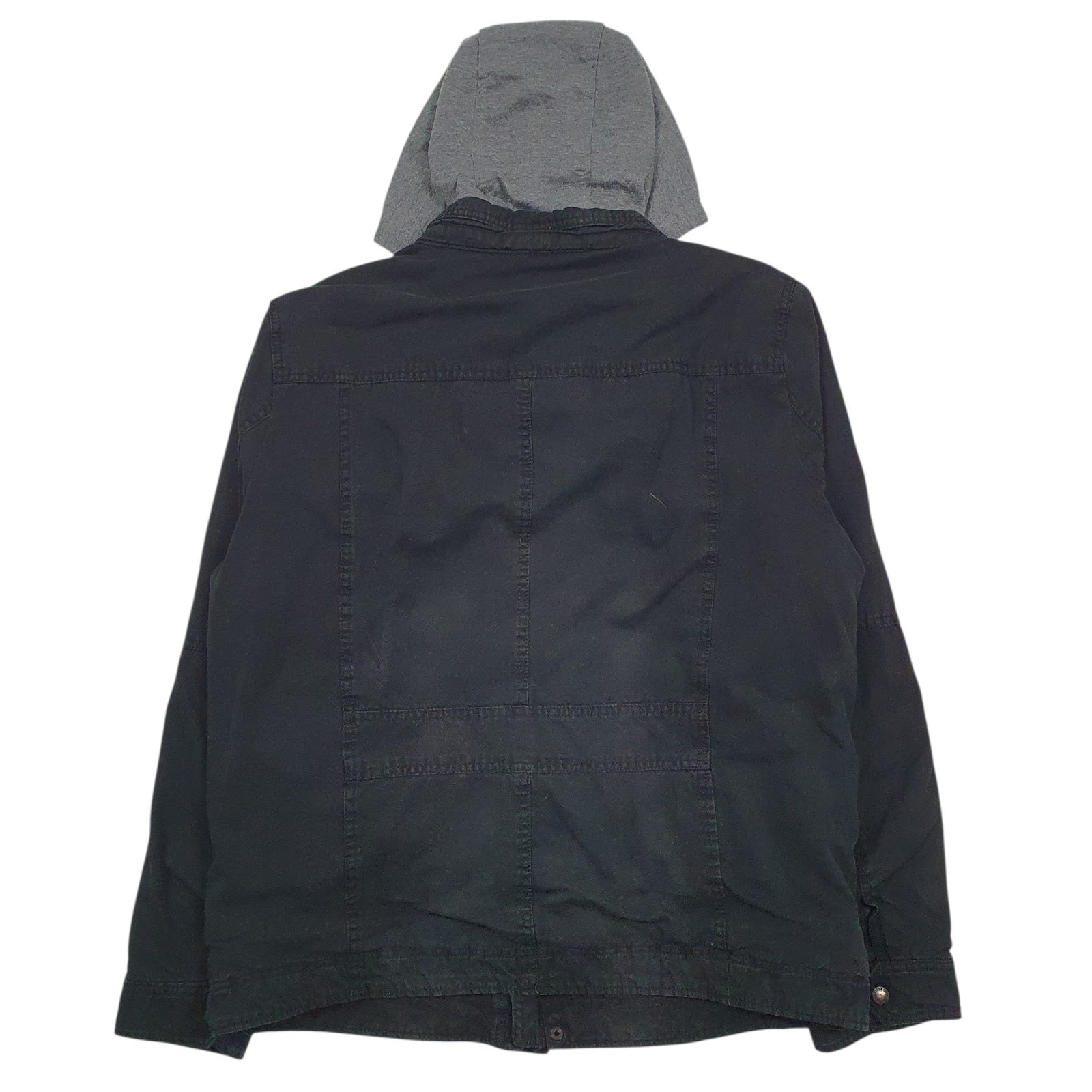 Mens Black Levis Sherpa Lined  Coat