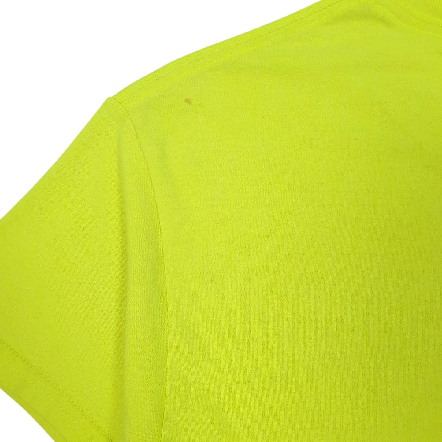 Mens Green Gildan Glow Run 5k  T Shirt