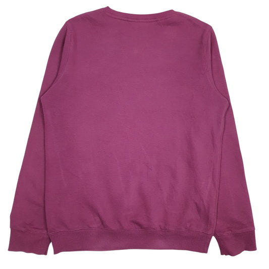 Mens Purple Champion  Crewneck Jumper