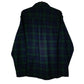 Mens Navy L.L.Bean Plaid Flannel Heavyweight  Shirt