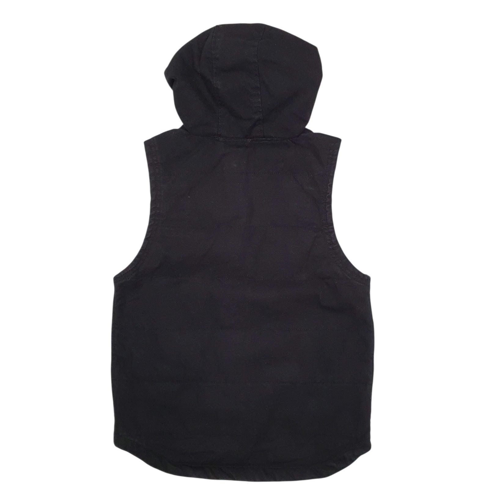 Mens Black Wrangler Vest Bodywarmer Hoodie Workwear  Coat