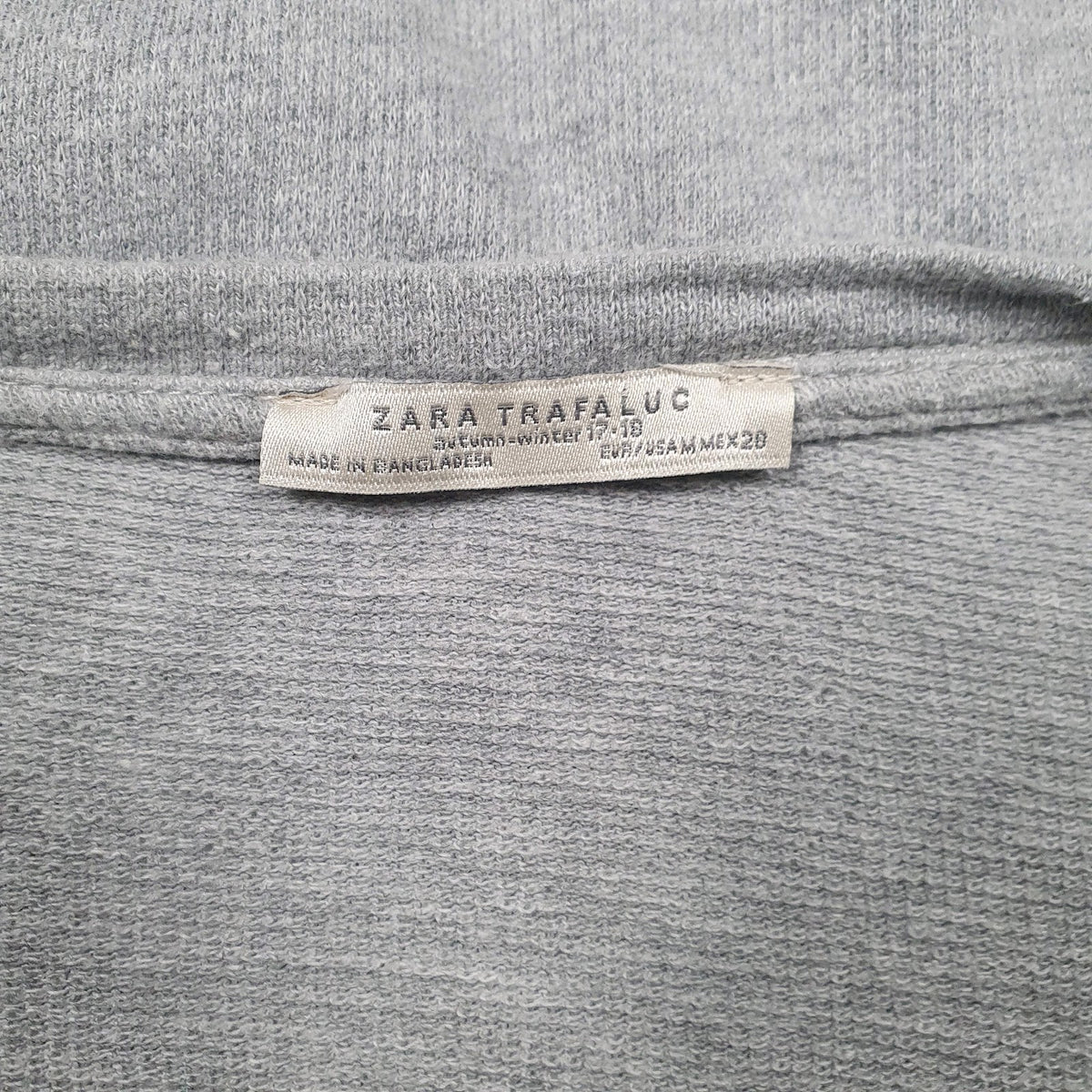 Womens Grey Zara   T Shirt