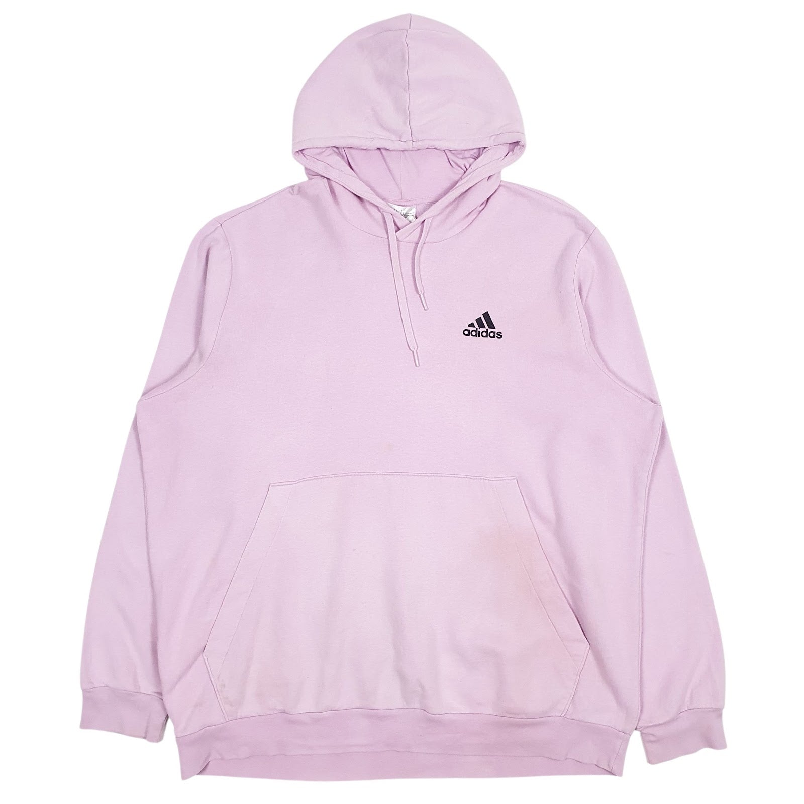 Mens Pink Adidas  Hoodie Jumper