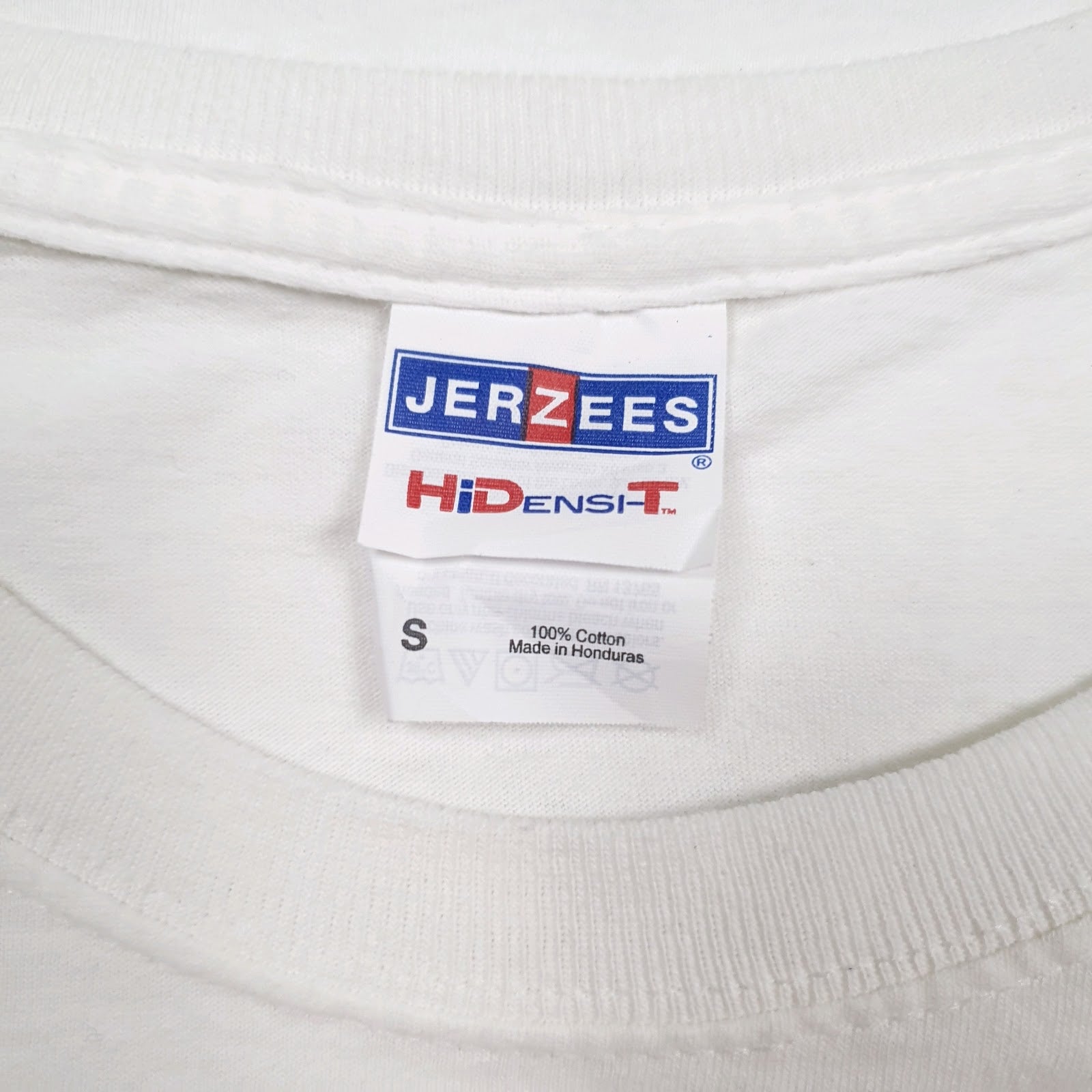 Mens White Jerzees Central Lee Volleyball Camp  T Shirt