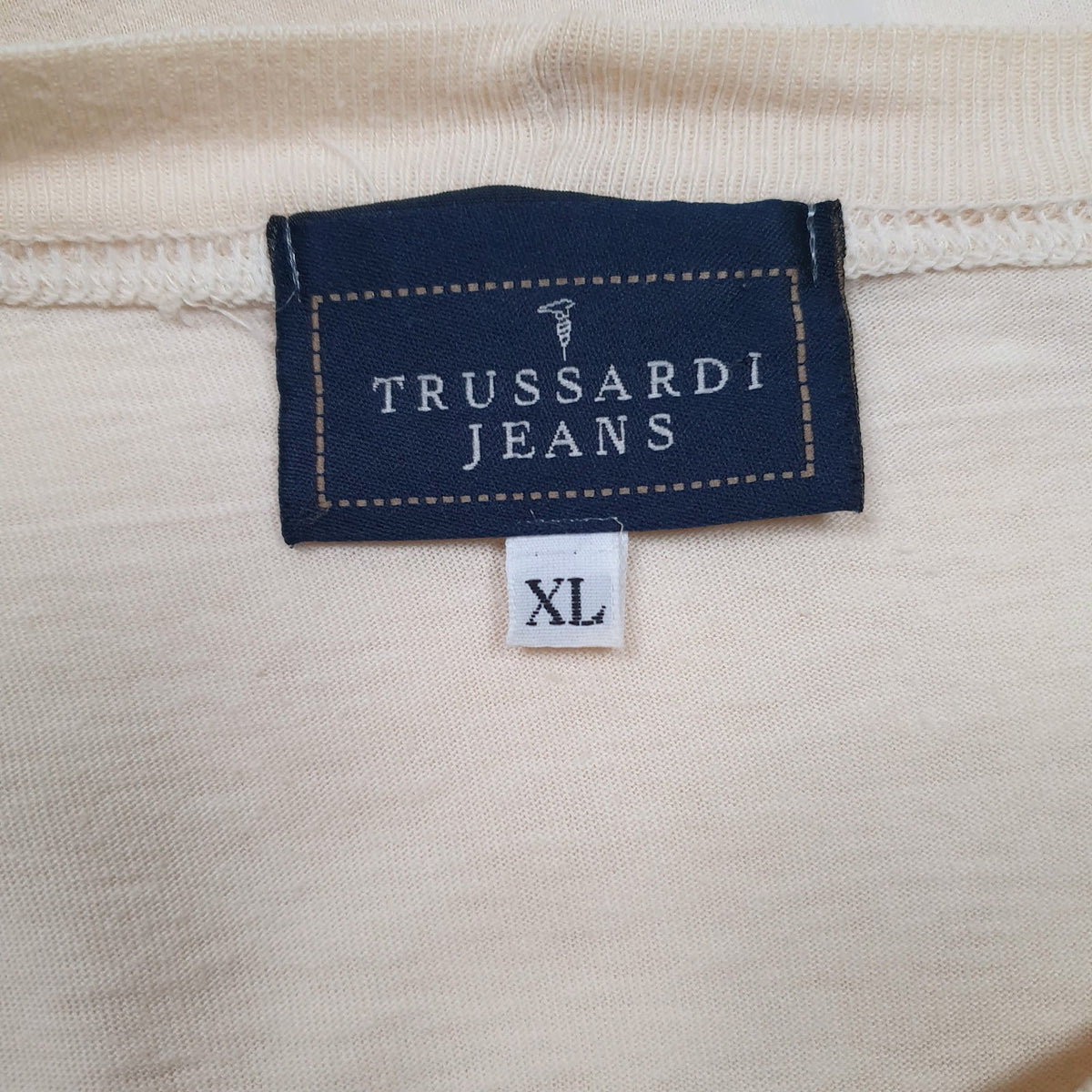 Mens Yellow Trussardi   T Shirt