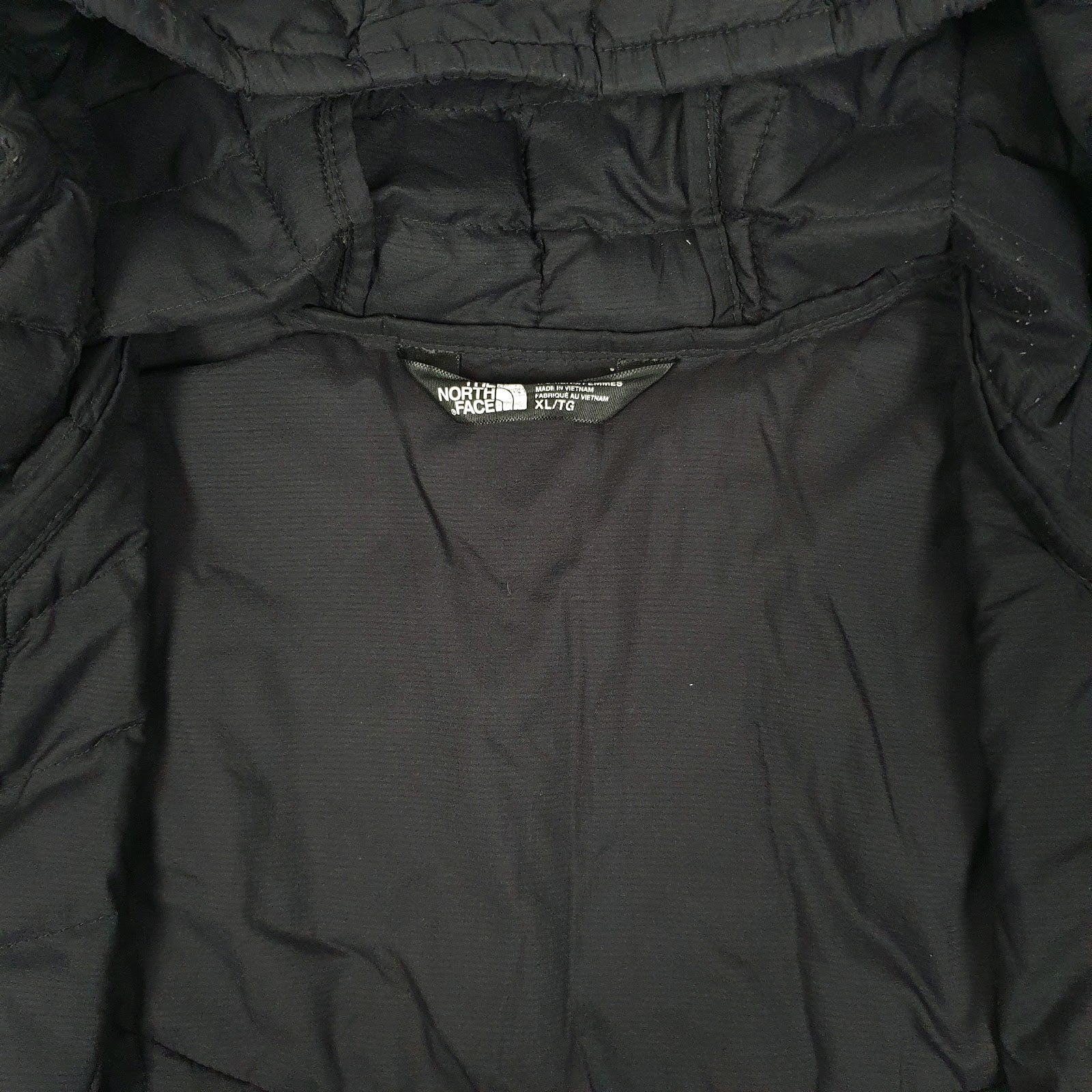 Womens Black The North Face Thermoball Longline Trench Crewneck Coat