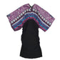 Womens Black Unbranded Oriental Short Sleeve Dress