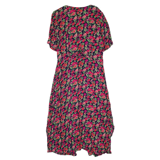 Womens Pink Classic Fashion Floral  Dress