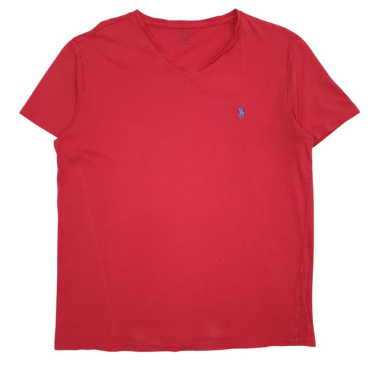 Mens Red Polo Ralph Lauren  Short Sleeve T Shirt