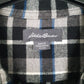 Mens Grey Eddie Bauer Flannel  Shirt