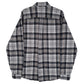 Mens Grey Eddie Bauer Flannel  Shirt
