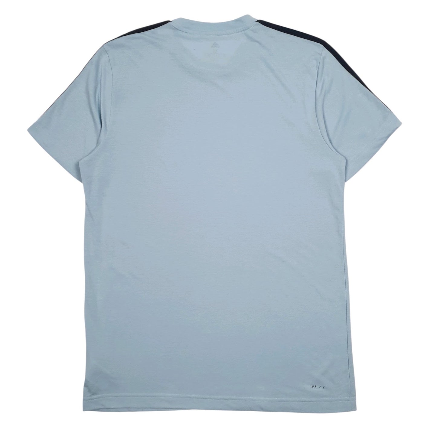 Mens Blue Adidas Climalite  T Shirt