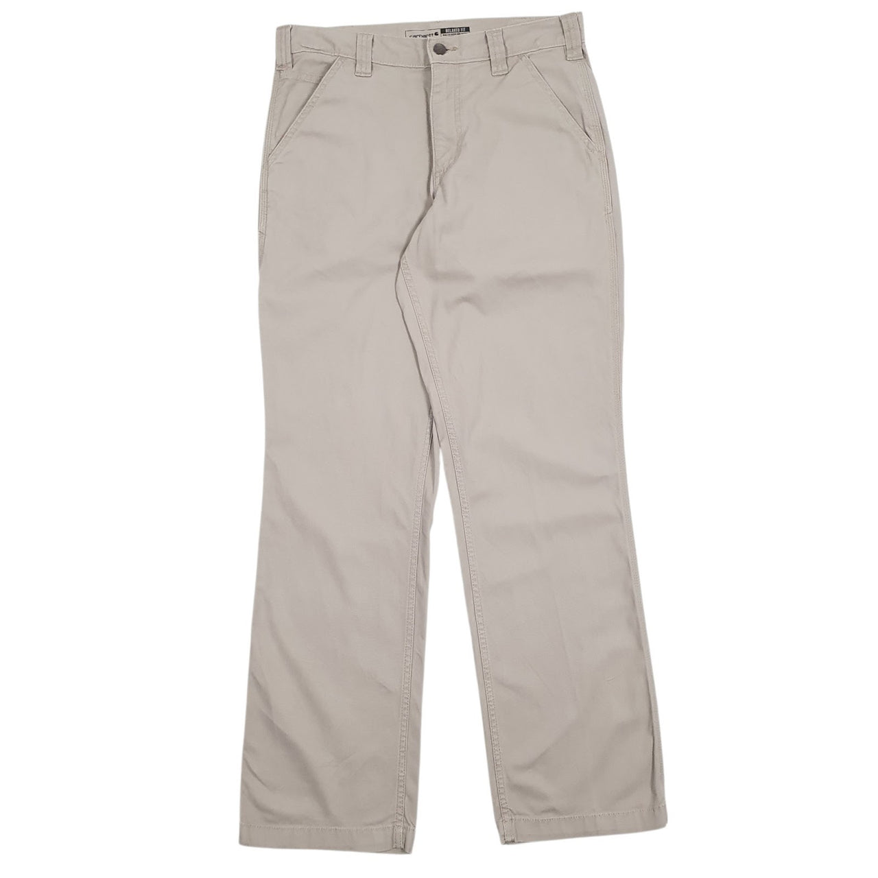 Mens Grey Carhartt BN2291-M Carpenter Trousers