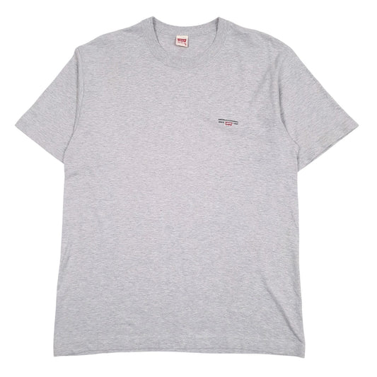 Mens Grey Levis  Short Sleeve T Shirt