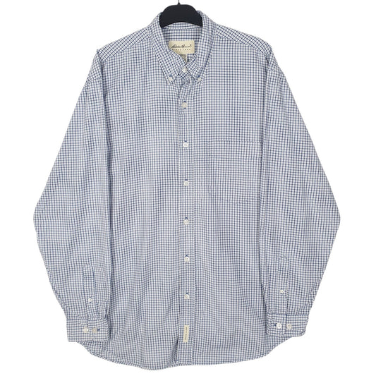 Mens Blue Eddie Bauer  Long Sleeve Shirt
