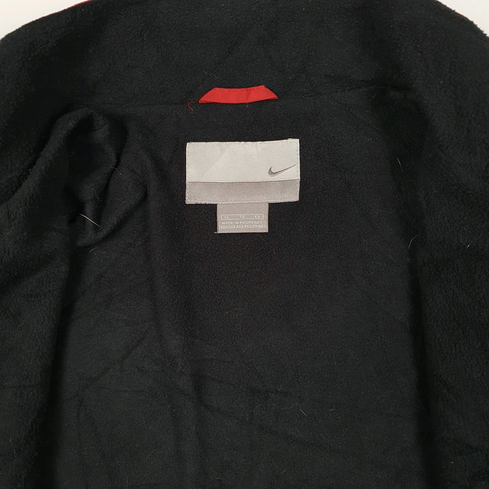 Mens Red Nike Vintage 00s Windbreaker  Coat