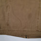 Mens Brown Levis Type 3 Canvas Bomber Windbreaker  Coat