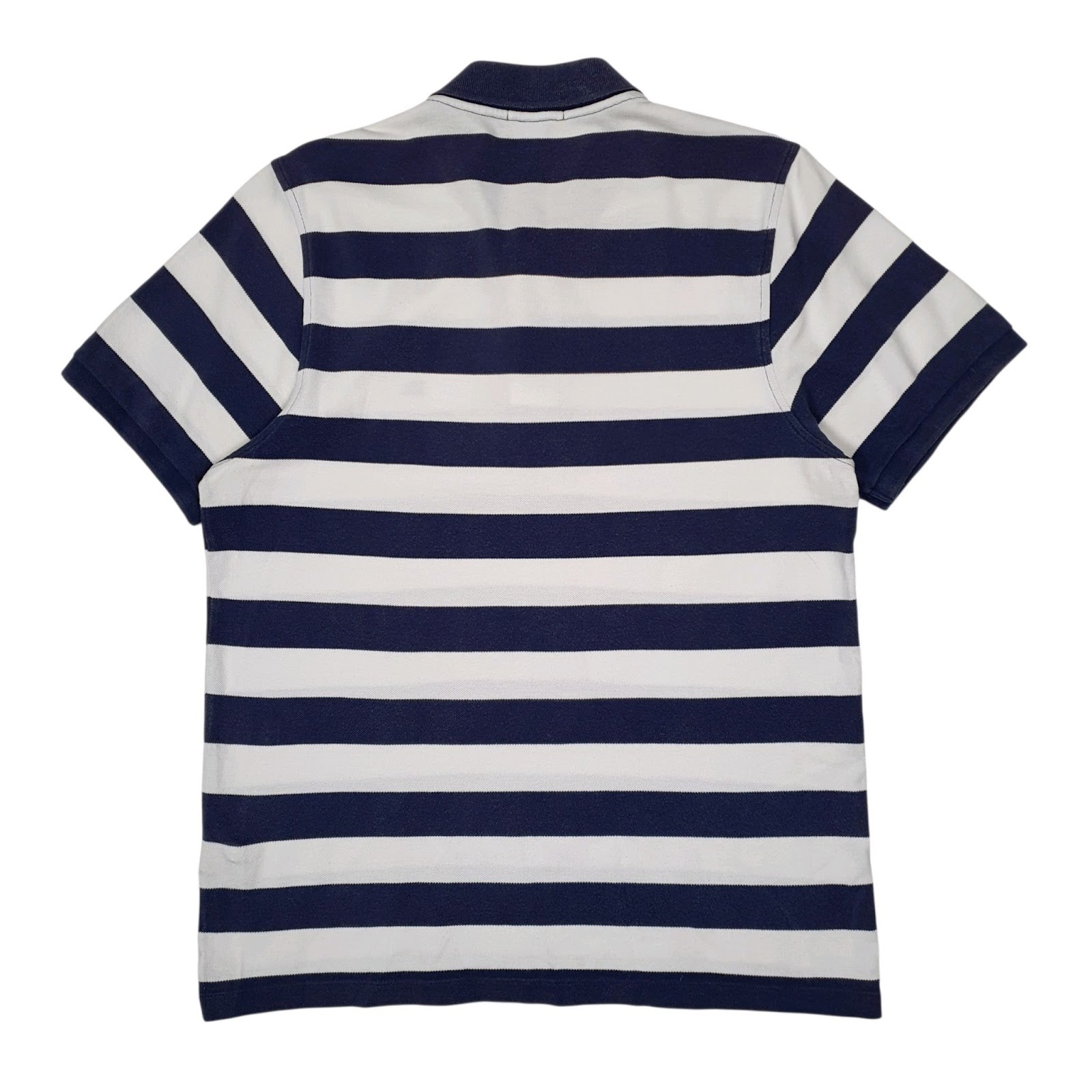 Mens Navy Burberry   Polo Shirt