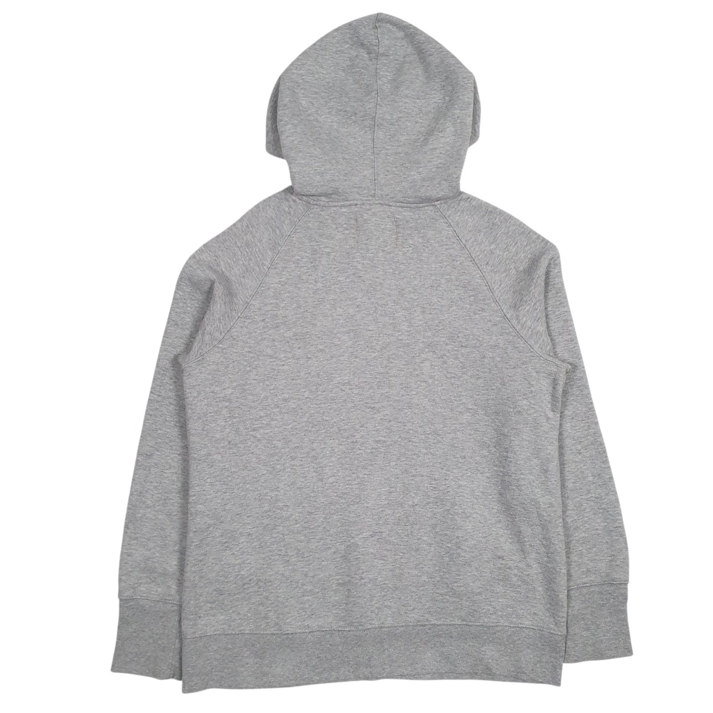 Mens Grey Champion Spellout Hoodie Jumper