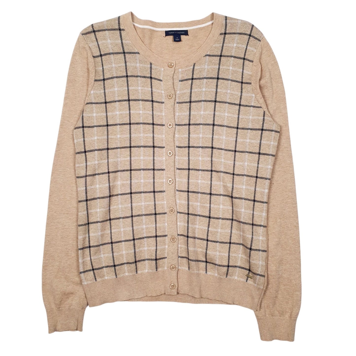 Womens Brown Tommy Hilfiger  Cardigan Jumper