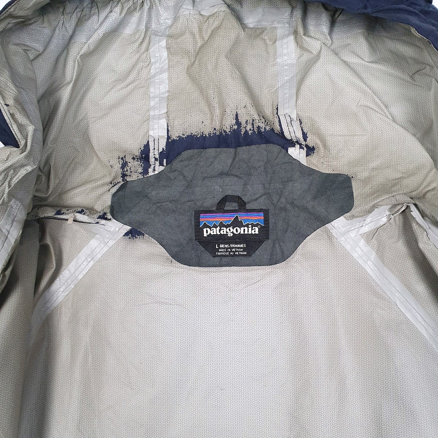Mens Navy Patagonia Torrentshell  Coat