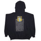 Mens Black Hanes  Hoodie Jumper