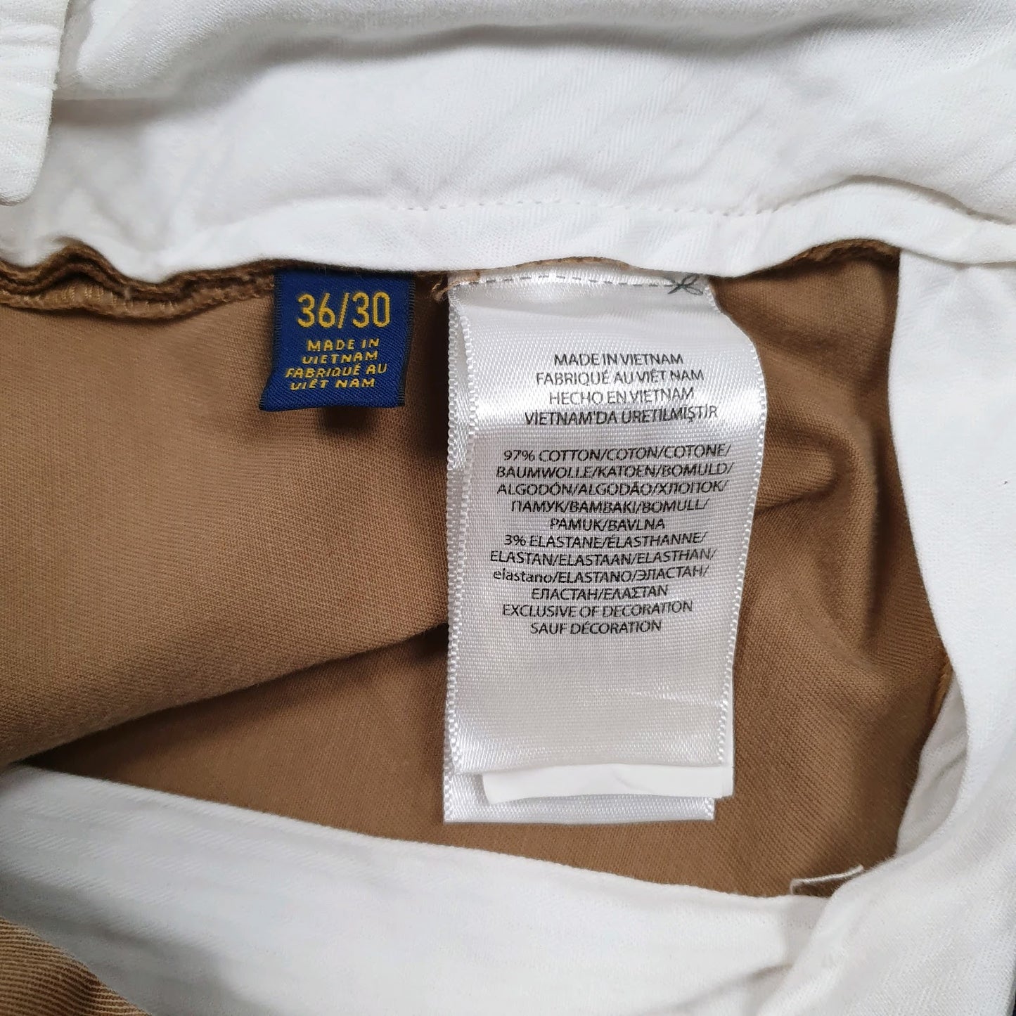 Mens Brown Polo Ralph Lauren   Trousers