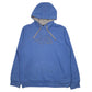 Mens Blue The North Face Spellout Hoodie Jumper