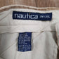 Mens Brown Nautica Pleated  Trousers