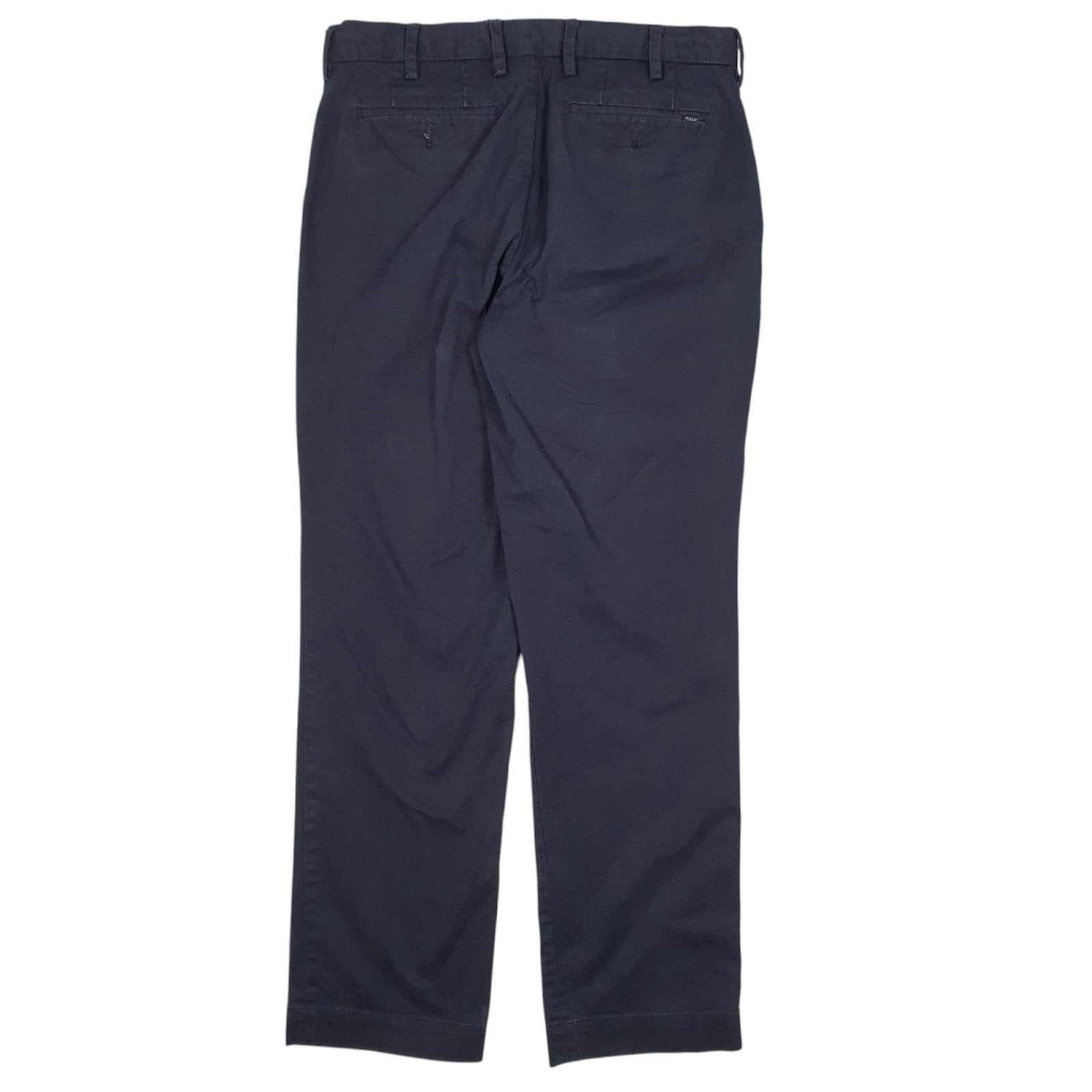 Mens Navy Polo Ralph Lauren Stretch Classic Fit  Trousers