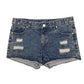 Womens Blue Big Jeans  Denim Shorts
