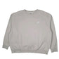 Mens Cream Nike  Crewneck Jumper