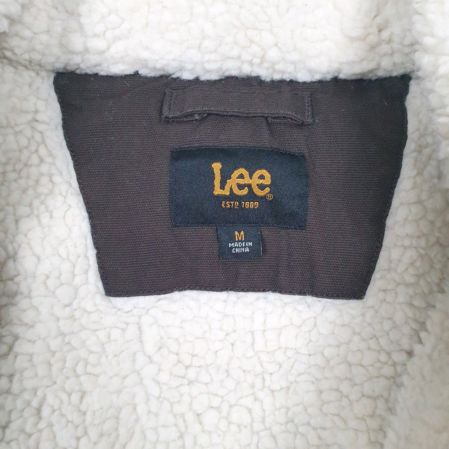 Mens Grey Lee Sherpa Lined  Coat