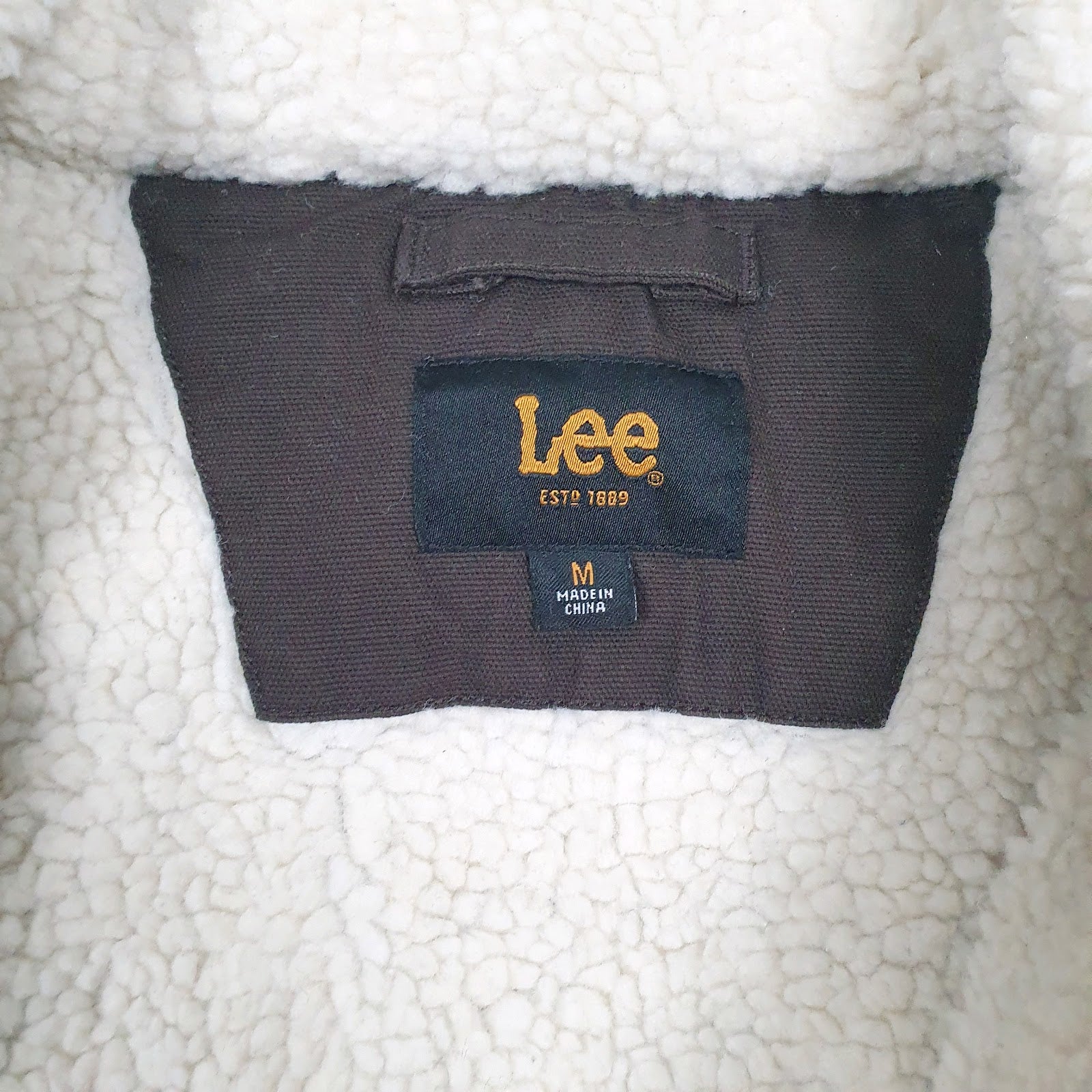 Mens Grey Lee Sherpa Lined  Coat