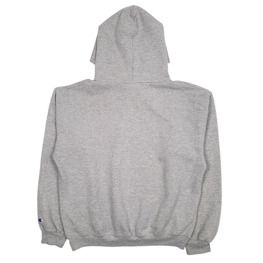 Mens Grey Champion Mississippi State Hoodie Jumper