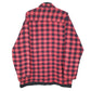 Mens Red Unbranded Vintage Flannel  Coat