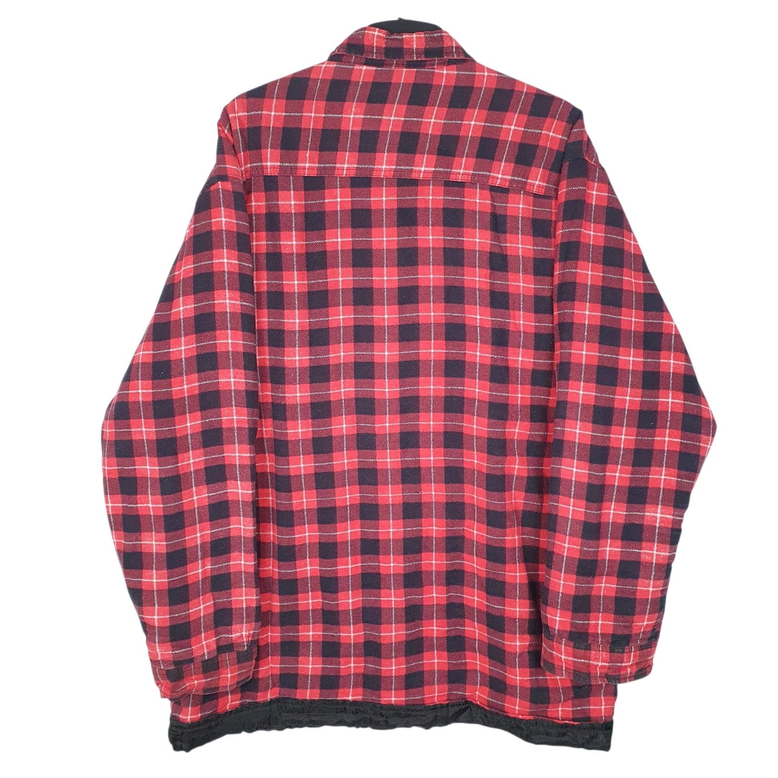 Mens Red Unbranded Vintage Flannel  Coat
