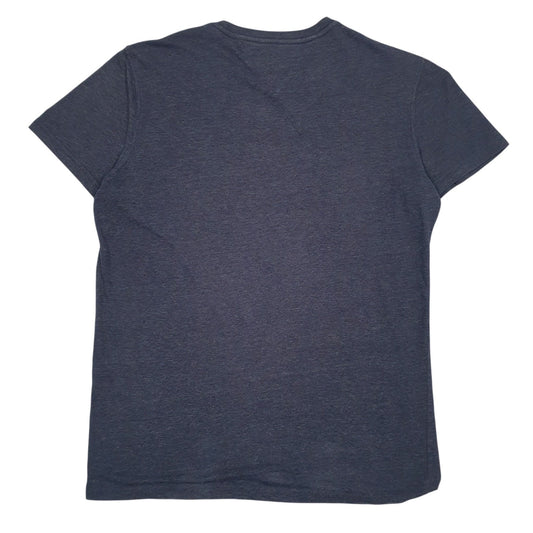 Mens Grey Tommy Hilfiger Spellout  T Shirt