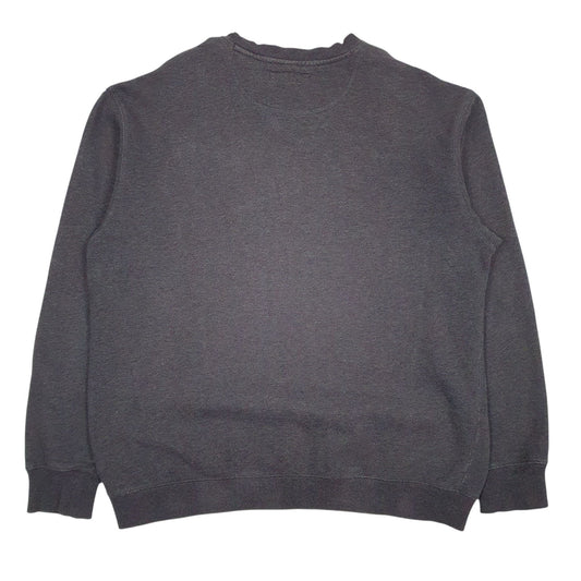 Mens Grey Fila  Crewneck Jumper