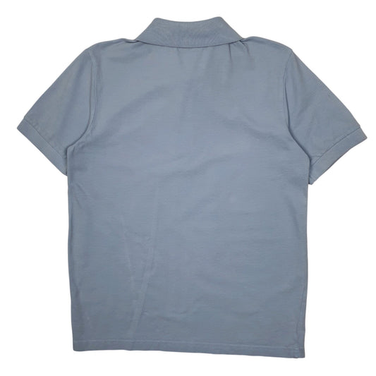 Mens Blue Kappa  Hoodie Polo Shirt